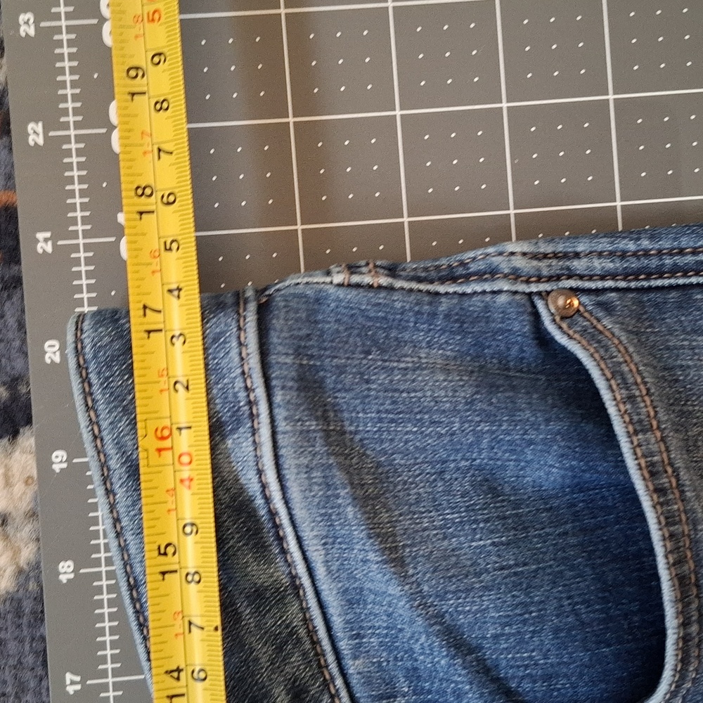 Maurices Size 14 R High-Rise Denim Jeans with stretch - Picture 7 of 12